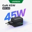 【 Nexode 】 UGREEN 45W 1 USB C Mini GaN Nexode Sạc Nhanh Cho Samsung S24 Ultra