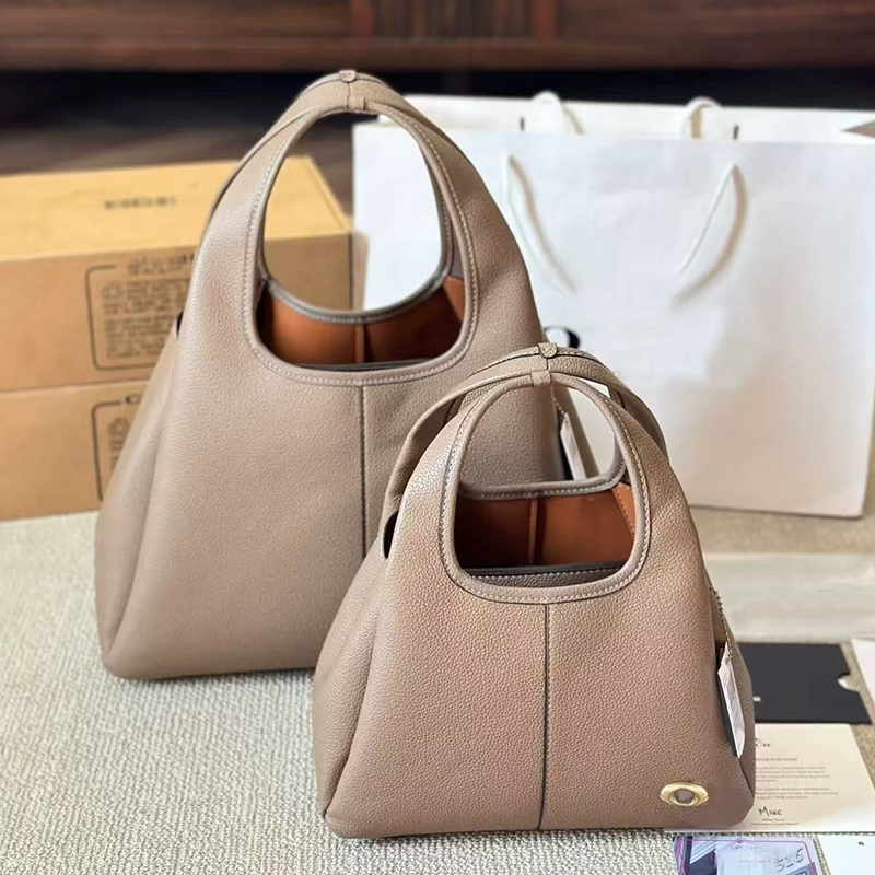 CC Túi đựng rau cầm tay mới dành cho nữ Túi đựng rau củ thời trang và đơn giản Họa tiết vải chéo Túi xô nước