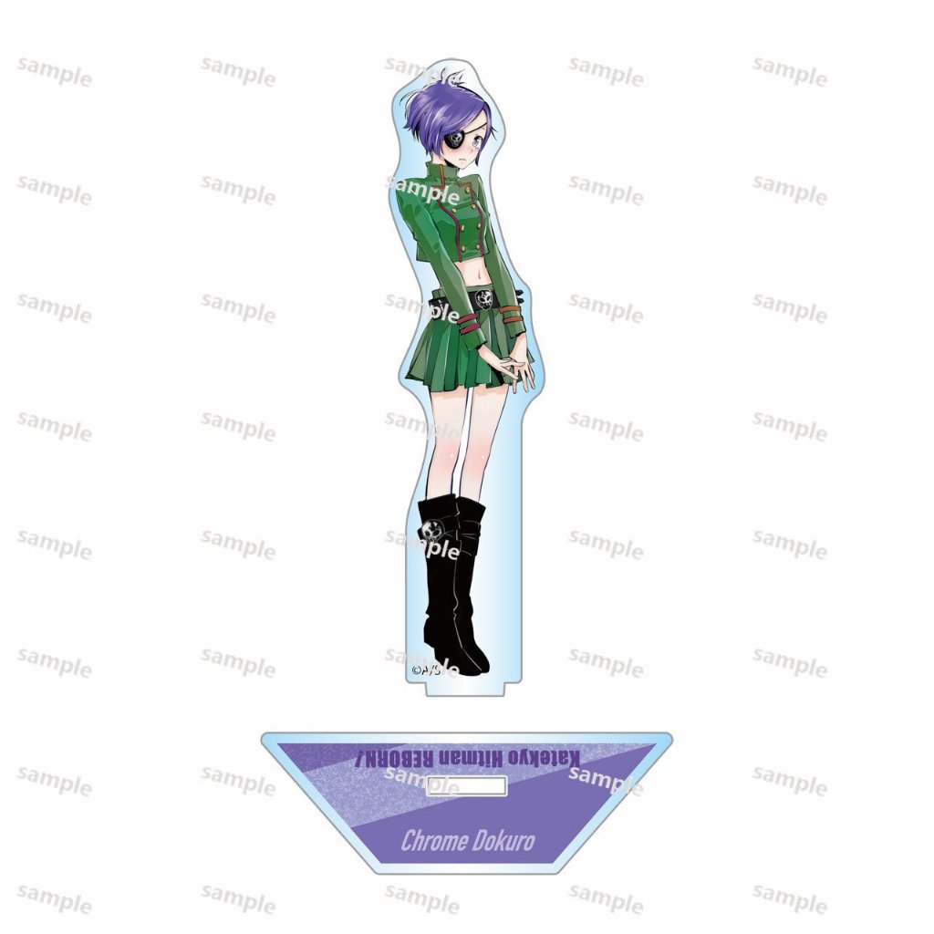 Triển lãm Amano Akira -!Chân đế Acrylic Lambo Reborn (Phiên bản giới hạn) Hitman Reborn! Anime Hình Merch