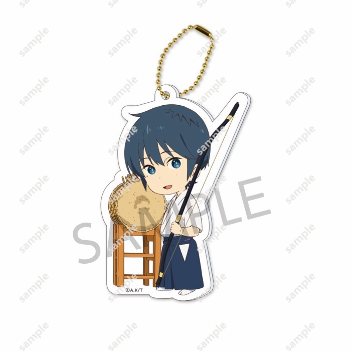 Tsurune: Kazemai High School Kyudo Club Acrylic Móc Khóa - Minato Narumiya Masaki Takigawa Anime Hình Charm Set