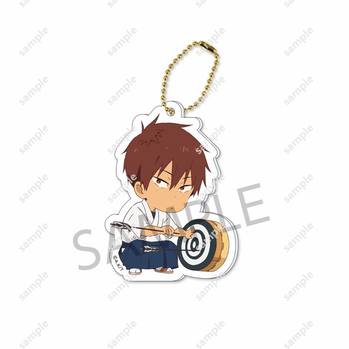 Tsurune: Kazemai High School Kyudo Club Acrylic Móc Khóa - Minato Narumiya Masaki Takigawa Anime Hình Charm Set