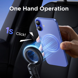 UGREEN Giá đỡ điện thoại ô tô thông hơi từ tính 360° Xoay Thích hợp cho iP17 16 Pro Max Xiaomi