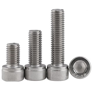 Thép không gỉ 304 Lục Giác Lục Giác Ổ Cắm Nắp Đầu Bu Lông Đế Chế Chủ Đề Allen Ổ Cắm Đầu Vít 1 / 4-20 1 / 4-28 5 / 16-18 5 / 16-24 3 / 8-16 1 / 2-13