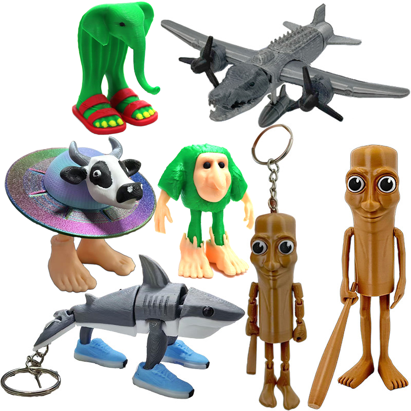 AI 3D In Đồ Chơi Tralalero Tralalala Móc Khóa Tung Tung Saur Nhân Vật ...