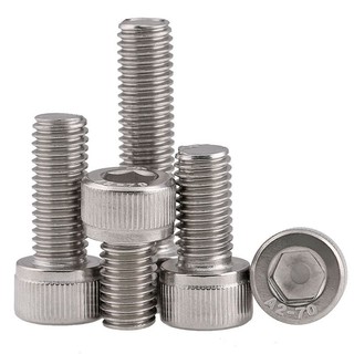 Thép không gỉ 304 Lục Giác Lục Giác Ổ Cắm Nắp Đầu Bu Lông Đế Chế Chủ Đề Allen Ổ Cắm Đầu Vít 1 / 4-20 1 / 4-28 5 / 16-18 5 / 16-24 3 / 8-16 1 / 2-13