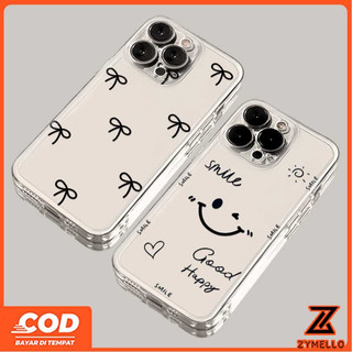 Ốp lưng cho OPPO A6X A6 A6 PRO A5i A3 A5X A5 5G A3X A5 PRO A3 PRO A17 Vỏ điện thoại TPU chống sốc nơ đen đơn giản