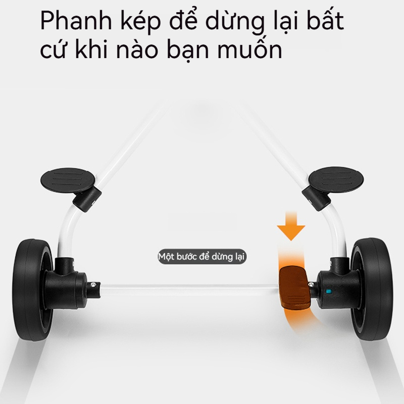 Xe đạp đa năng 3 trong 1 cho bé 1-6 tuổi kết hợp xe đạp 3 bánh, xe đẩy cho bé và xe chòi chân thăng bằng