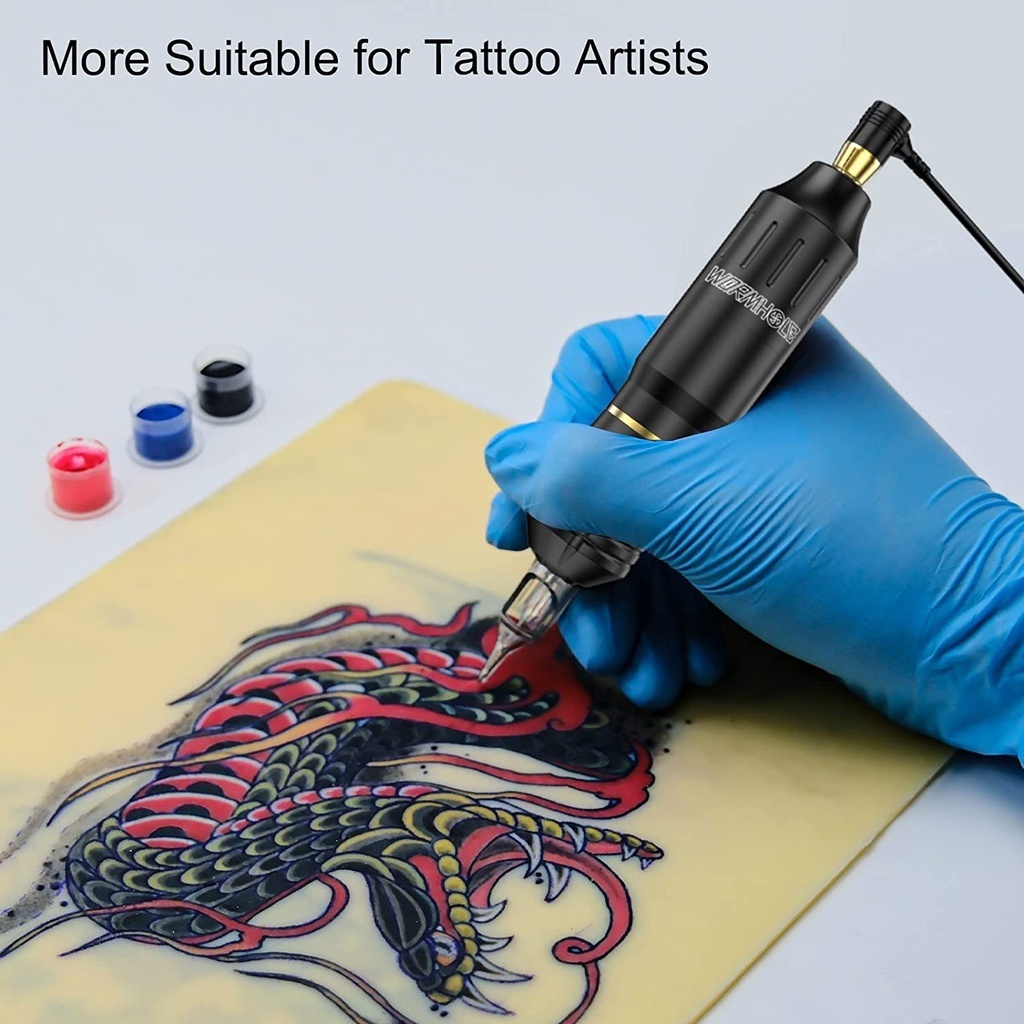 Wormhole Tattoo Pen Máy xăm quay Súng xăm Máy xăm quay Máy xăm cho nghệ sĩ xăm hình
