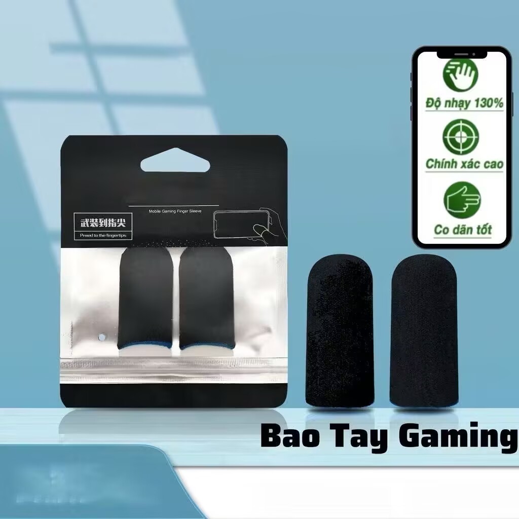Găng tay chơi Game bằng sợi bạc 24 dây cao cấp, chống mồ hôi, siêu nhạy cảm, độ đàn hồi tuyệt vời