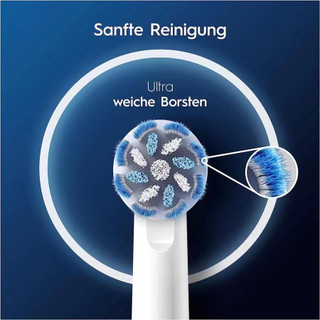 Bộ 4 đầu bàn chải đánh răng điện Oral B PRO sạch răng, làm trắng, mềm