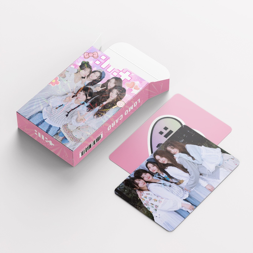 92 Cái / hộp ILLIT Lomo Thẻ Photocards Từ Tính Nhãn Dán SUPER REAL ME Album YUNAH MINJU MOKA WONHEE IROHA Bưu Thiếp YM