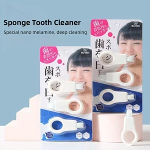 Bàn chải làm sạch răng bọt biển nano để loại bỏ vết bẩn răng đen, làm sạch sâu cho chăm sóc miệng
