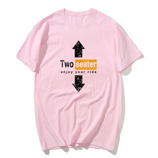 Hai Chỗ Nghịch Ngợm Bẩn Áo Thun Người Lớn Hài Hước Bố Ngộ nghĩnh Đồ Họa Áo Thun Cotton Tay Ngắn Nam Thiết Kế Quần Áo Áo Áo Thun