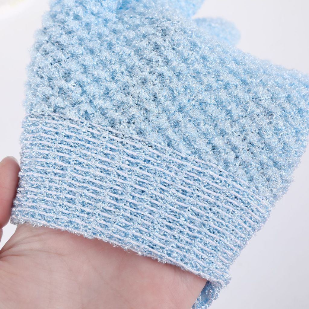 Kuzhen 1 cái tắm để lột tẩy tế bào chết Găng tay đi tắm tẩy tế bào chết găng tay massage body scrub hot