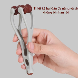 Con lăn Massage ngón tay Bianstone tự nhiên, Máy mát xa tay, Thư giãn ngón tay, Giảm mỏi tay