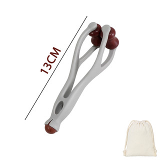 Con lăn Massage ngón tay Bianstone tự nhiên, Máy mát xa tay, Thư giãn ngón tay, Giảm mỏi tay