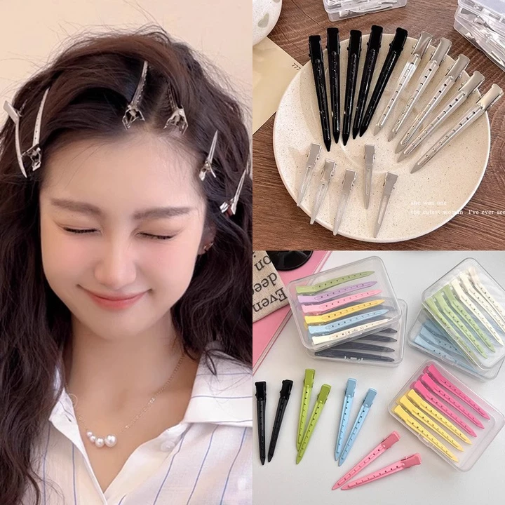 🎀 yakult 🎀Kẹp Vịt Cố Định Tóc Mái Tiện Lợi Dành Cho Nữ