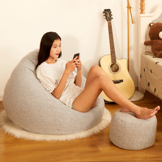 Túi Sofa lười biếng Ghế đẩu Phòng ngủ Ghế đọc sách phòng khách ghế sofa mini ghế lười hạt xốp bean bag