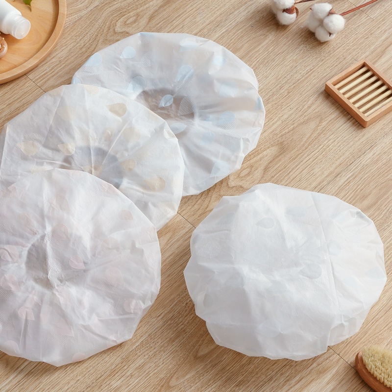 KUZHEN 1 / 3 Nơ In Hình Tắm Dày Chống Thấm Nước Và Dầu Thấm Hút Tắm Nữ Phụ Kiện Phòng Tắm Spa Tóc Salon Cung Cấp HOT