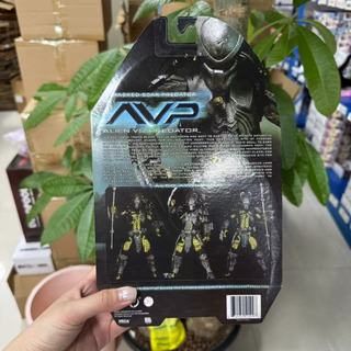 NECA Alien Vs. Predator Masked Scar Predator Pvc Hình