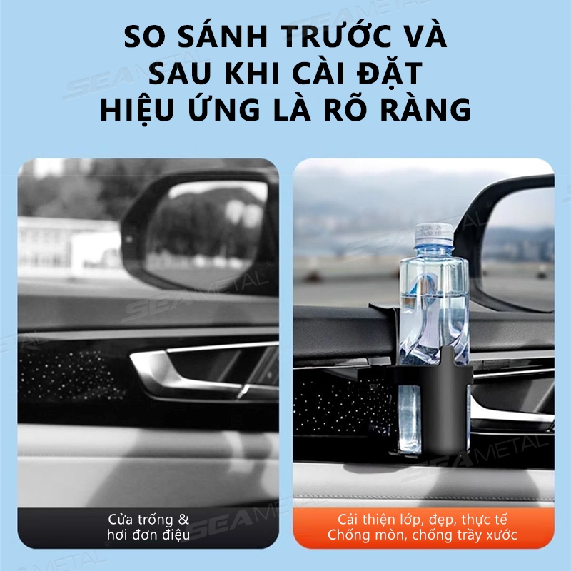 GHẾ Ô Tô Cốc Giá Đỡ Cửa Bên Chai Treo Giá Đỡ Đa Năng Uống Cốc Giá Đỡ Tự Động Tổ Chức Phụ Kiện