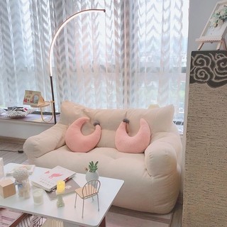Ghế lười  Sofa đôi / đơn Phòng ngủ Ghế đọc sách phòng khách sofa mini sofa tối giản cute ghế lười hạt xốp trẻ em