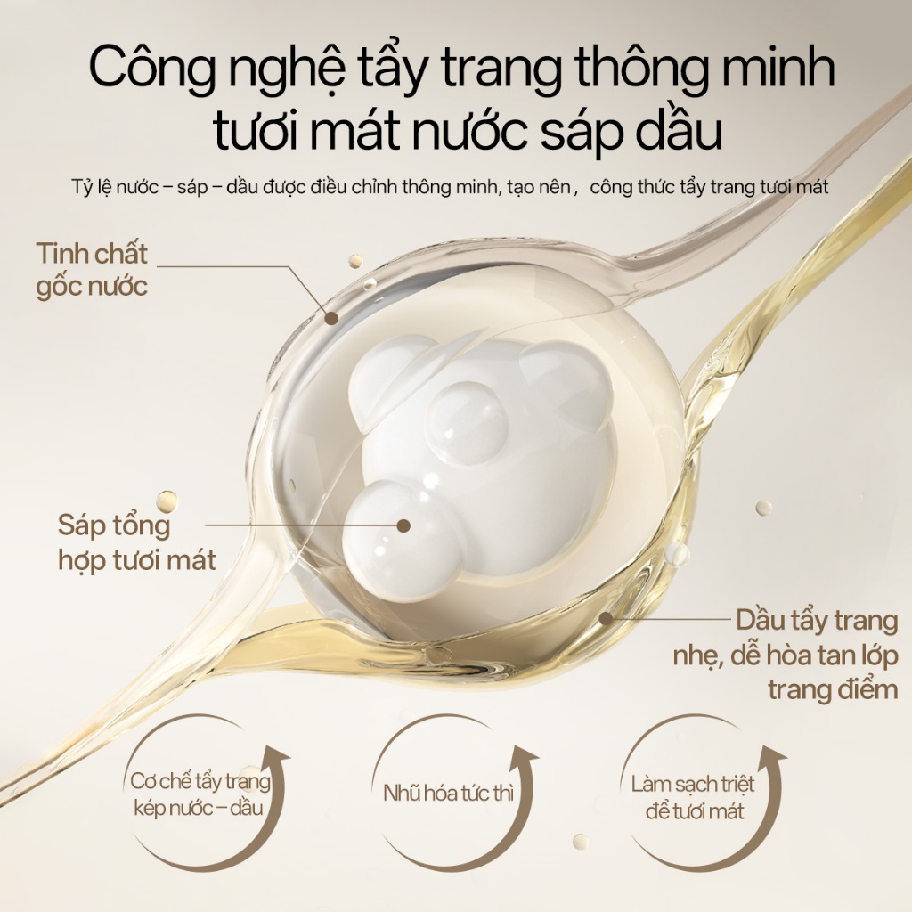 [Sản phẩm mới] Kem tẩy trang trà đen OSITREE 3.0 Da nhạy cảm  nhàng Không gây kích ứng-120ml