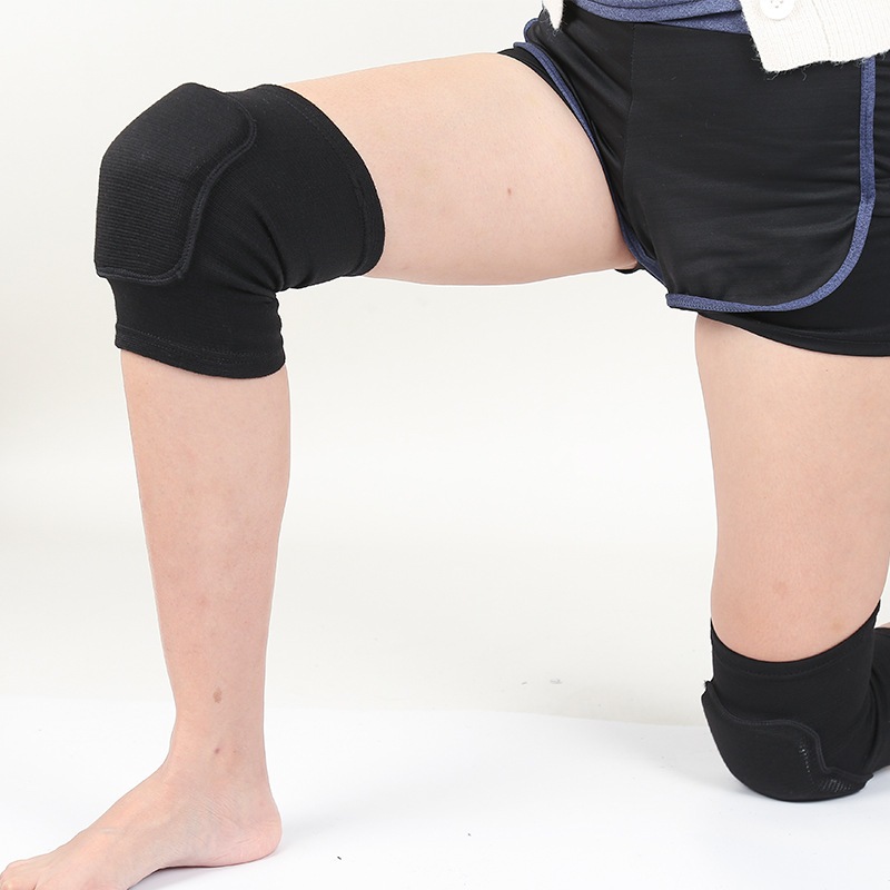 Cminyp Thể Thao Nén Miếng Lót Đầu Gối Đàn Hồi Bảo Vệ Đầu Gối Dày Bọt Biển Nẹp Đầu Gối Hỗ Trợ Nhảy Múa Tập Luyện Tập Yoga Glory