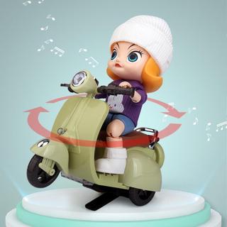 Chuột Lang Đồ Chơi Xoay Boredom Giảm Xe Tay Ga Hamster Đồ Chơi Ngộ nghĩnh Hamster Xe Tay Ga Có Đèn & Âm Nhạc Điện enmdavn