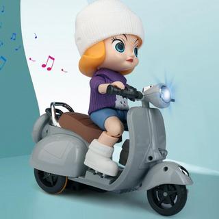Chuột Lang Đồ Chơi Xoay Boredom Giảm Xe Tay Ga Hamster Đồ Chơi Ngộ nghĩnh Hamster Xe Tay Ga Có Đèn & Âm Nhạc Điện enmdavn