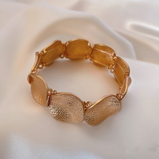 Vòng nối ​​Vòng tay kim loại cho nữ phong cách lạnh lùng Vòng tay hình học retro cá tính trang sức tay