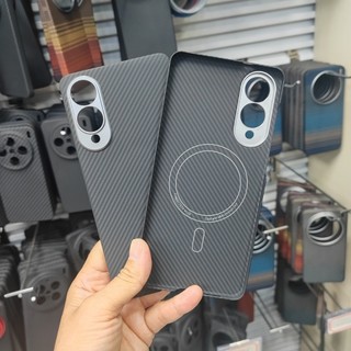 Ốp Lưng Sợi Carbon Aramid Từ Tính Cho Samsung Galaxy S25 Edge Nhẹ Siêu Mỏng Chống Trầy Xước Sạc Không Dây Vỏ Điện Thoại