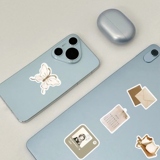 Bộ 50 Ins Phong Cách Yến Mạch Latte Hoạt Hình Dán Laptop Điện Thoại Sổ Lưu Niệm Trang Trí Miếng Dán Đồ Chơi Trẻ Em