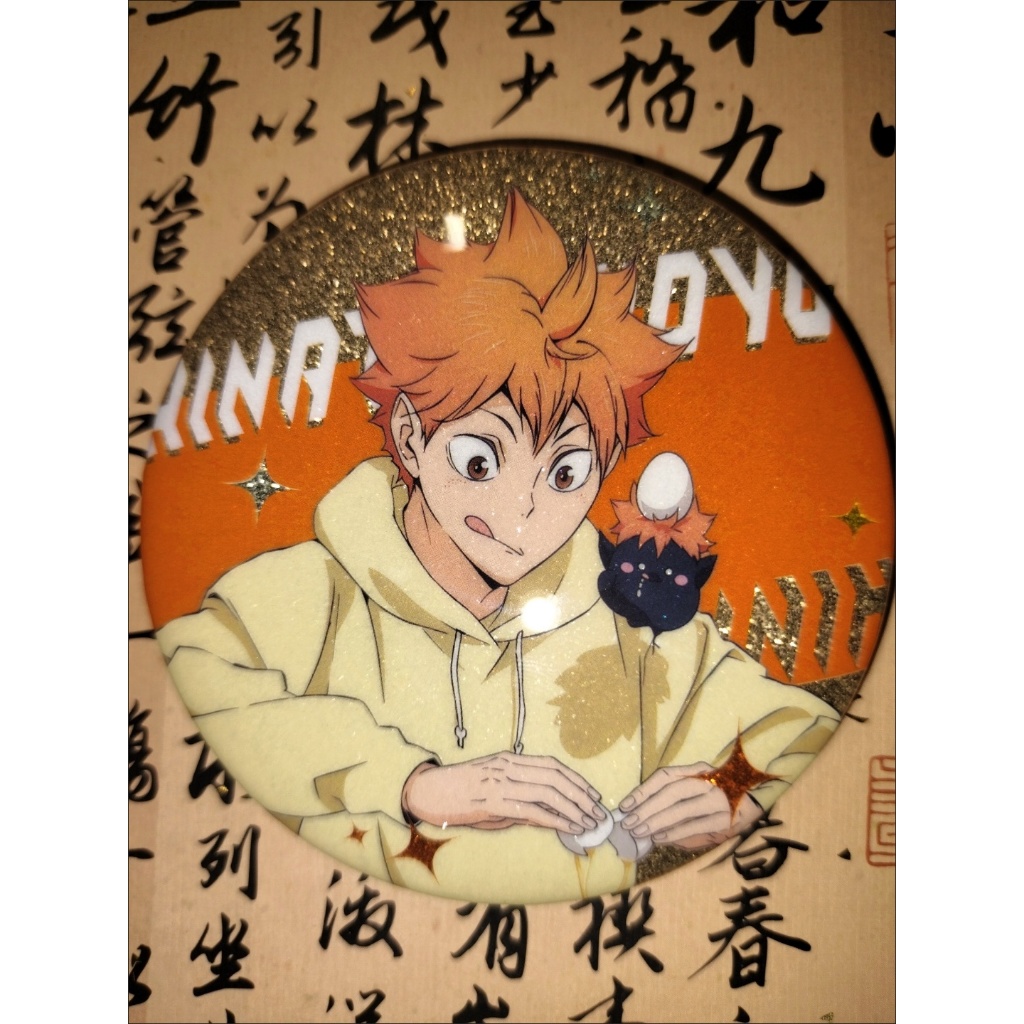 Haikyuu!! Bộ huy hiệu hộp mù 75mm – Chân sưu tập đầy màu sắc cho Itabag & Display