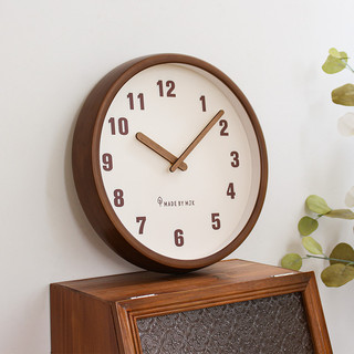AIMI Retro 12 Inch Hình Học Tròn Trang Trí Nhà Cửa Im Lặng Kỹ Thuật Số Đồng Hồ Treo Tường Thích Hợp Cho Phòng Ngủ Phòng Khách Văn Phòng