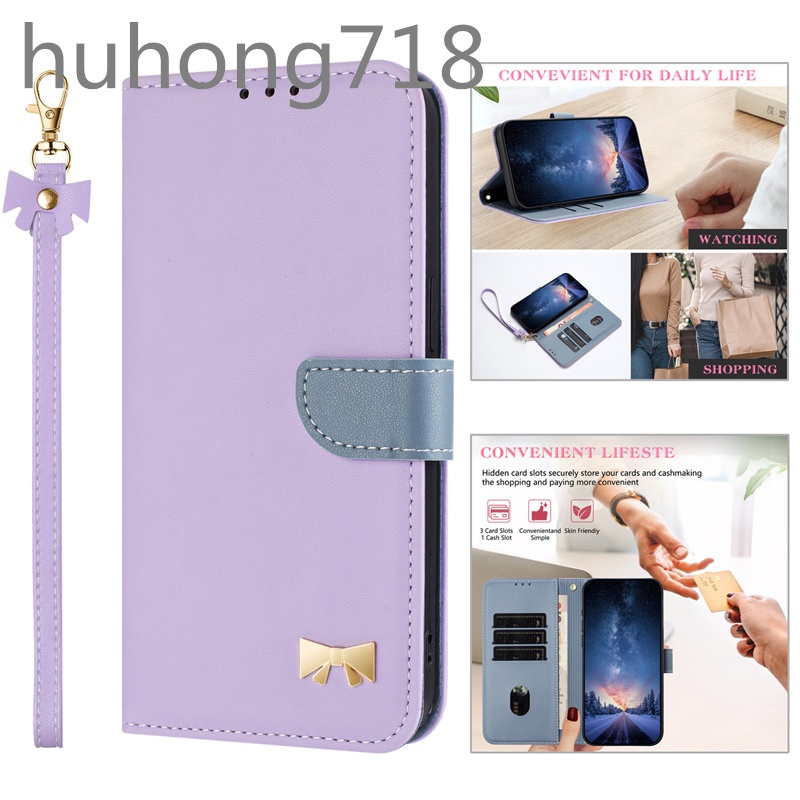 Dành Cho Samsung Galaxy A15 A16 A24 A25 A25E A26 A33 A34 A35 A36 A53 A54 A55 A56 4G 5G Vỏ Điện Thoại Da Lật Gói Ví Khe Cắm Thẻ Đứng Vỏ Bảo Vệ Chống Sốc