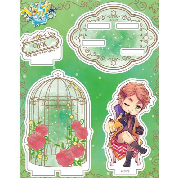 PoT Hetalia Trục Powers Acrylic Đứng - Ý, Đức, Trung Quốc Trio Nền Theo Chủ Đề Anime Hình Sưu Tập