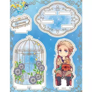 PoT Hetalia Trục Powers Acrylic Đứng - Ý, Đức, Trung Quốc Trio Nền Theo Chủ Đề Anime Hình Sưu Tập