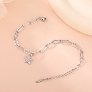 Vòng tay sao biển thép không gỉ Titan - Thời trang và quà tặng độc đáo