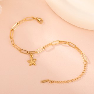 Vòng tay sao biển thép không gỉ Titan - Thời trang và quà tặng độc đáo