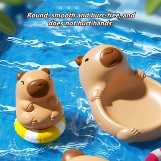 Động vật nổi, capybara, em bé nổi, tắm, tắm, đồ chơi nước cho trẻ em.