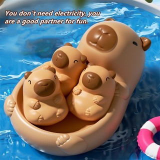 Động vật nổi, capybara, em bé nổi, tắm, tắm, đồ chơi nước cho trẻ em.
