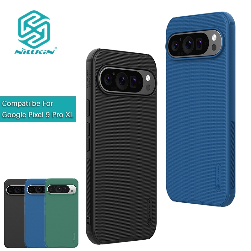 Nillkin Cho Google Pixel 9 Pro XL / Pixel 8 / 7 Pro / Pixel 7 / 7A Frosted Shield Từ PC TPU Chống Sốc Chống Rơi Ốp lưng Vỏ Bảo Vệ