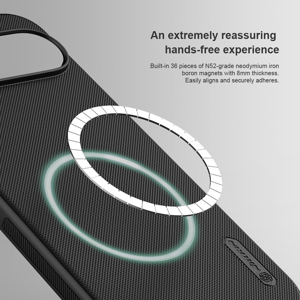 Nillkin Cho Google Pixel 9 Pro XL / Pixel 8 / 7 Pro / Pixel 7 / 7A Frosted Shield Từ PC TPU Chống Sốc Chống Rơi Ốp lưng Vỏ Bảo Vệ