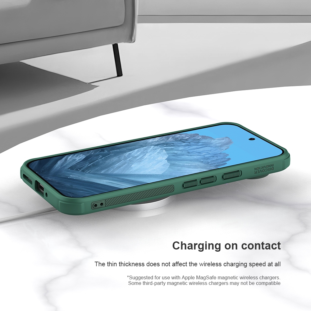 Nillkin Cho Google Pixel 9 Pro XL / Pixel 8 / 7 Pro / Pixel 7 / 7A Frosted Shield Từ PC TPU Chống Sốc Chống Rơi Ốp lưng Vỏ Bảo Vệ