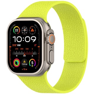 Dây đeo từ tính silicon mềm có hoa văn vải thiều cho Apple watch Ultra 46 / 44 / 40 / 49 / 45 / 41 / 42 / 38 / 45mm i-watch Series Ultra / 10 / 9 / 8 / 7 / 6 / 5 / 4 / 3 / 2 / 1