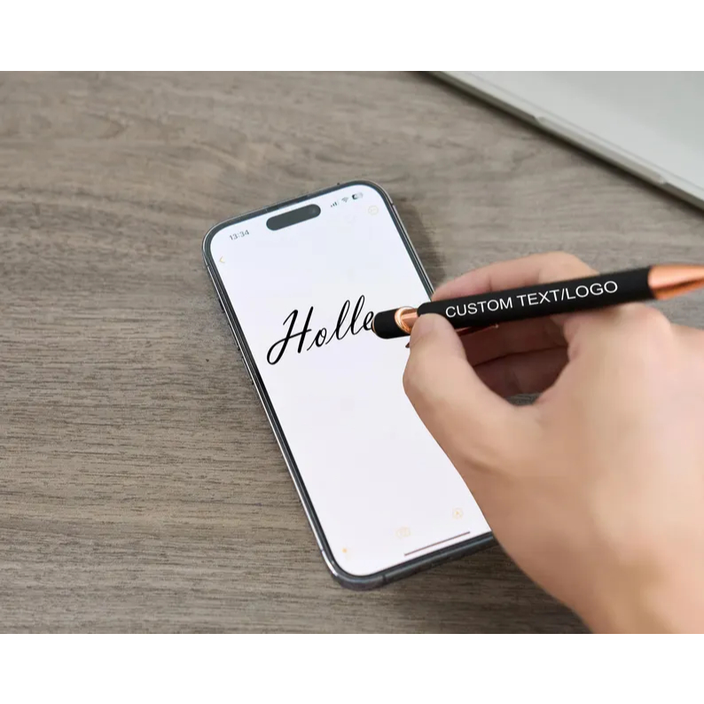 Bút cảm ứng cá nhân, văn phòng, tùy chỉnh, khắc tên/logo, quà tặng cho giáo viên