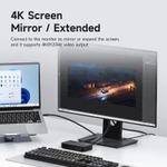 Hagibis USB C KVM Switch 1 Màn Hình 2 Máy Tính 4K HDMI KVM Switch Dual Host Sharing USB Hub PD Để Chia Sẻ Một Màn Hình Bàn Phím Chuột Máy In PC Laptop Điện Thoại Di Động Máy Tính Bảng — ảnh 4
