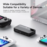Hagibis USB C KVM Switch 1 Màn Hình 2 Máy Tính 4K HDMI KVM Switch Dual Host Sharing USB Hub PD Để Chia Sẻ Một Màn Hình Bàn Phím Chuột Máy In PC Laptop Điện Thoại Di Động Máy Tính Bảng — ảnh 8