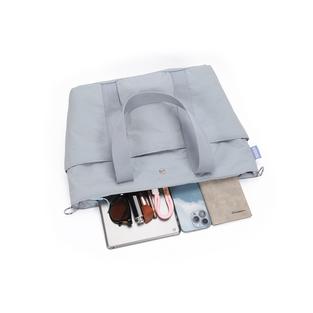 [Durlapue]-Túi đeo vai nylon dày công suất lớn mới, túi tote nhiều túi, thích hợp để đi du lịch.